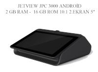 JETVIEW JPC 3000 ANDROİD 2GB RAM 16 G ROM 10.1  2.EKRAN 5″