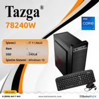 PC-TAZGA 78240W İNTEL İ7 /16 GB/512GB/WİN10 (11.NESİL)